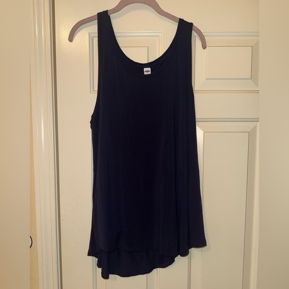 Old Navy Women's Navy Blue Tank Top